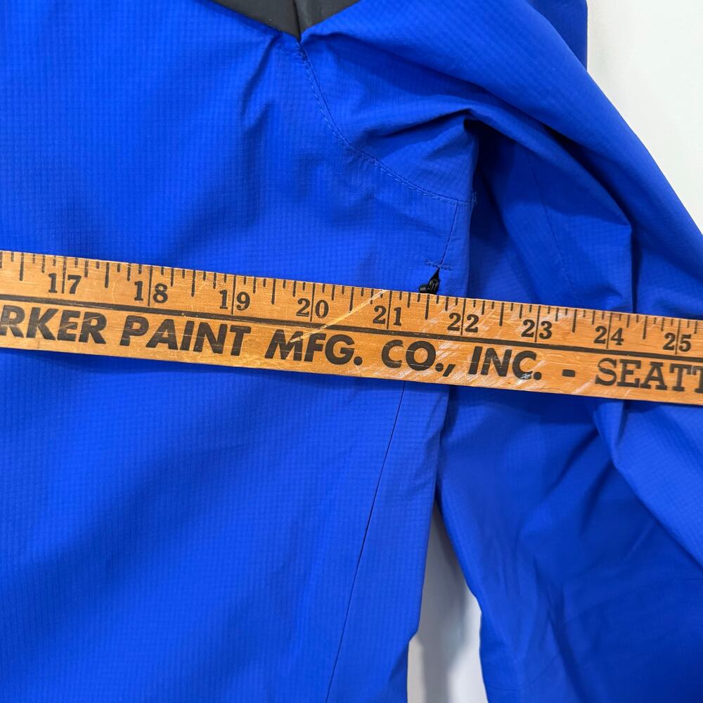 Aether Mens Pace Jacket Cycling Waterproof Royal Blue NEW Large Shell Reflective - Picture 3 of 8
